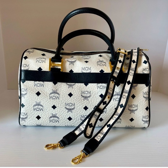 MCM Handbags - Rare MCM Monogram Visetos Vintage Patricia Collection 2-Way
Hand Bag